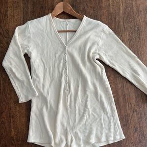 Zara thermal romper size large